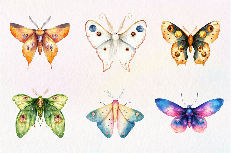 Butterfly Clipart Bundle 5 - CraftNest - Digital Crafting and Art