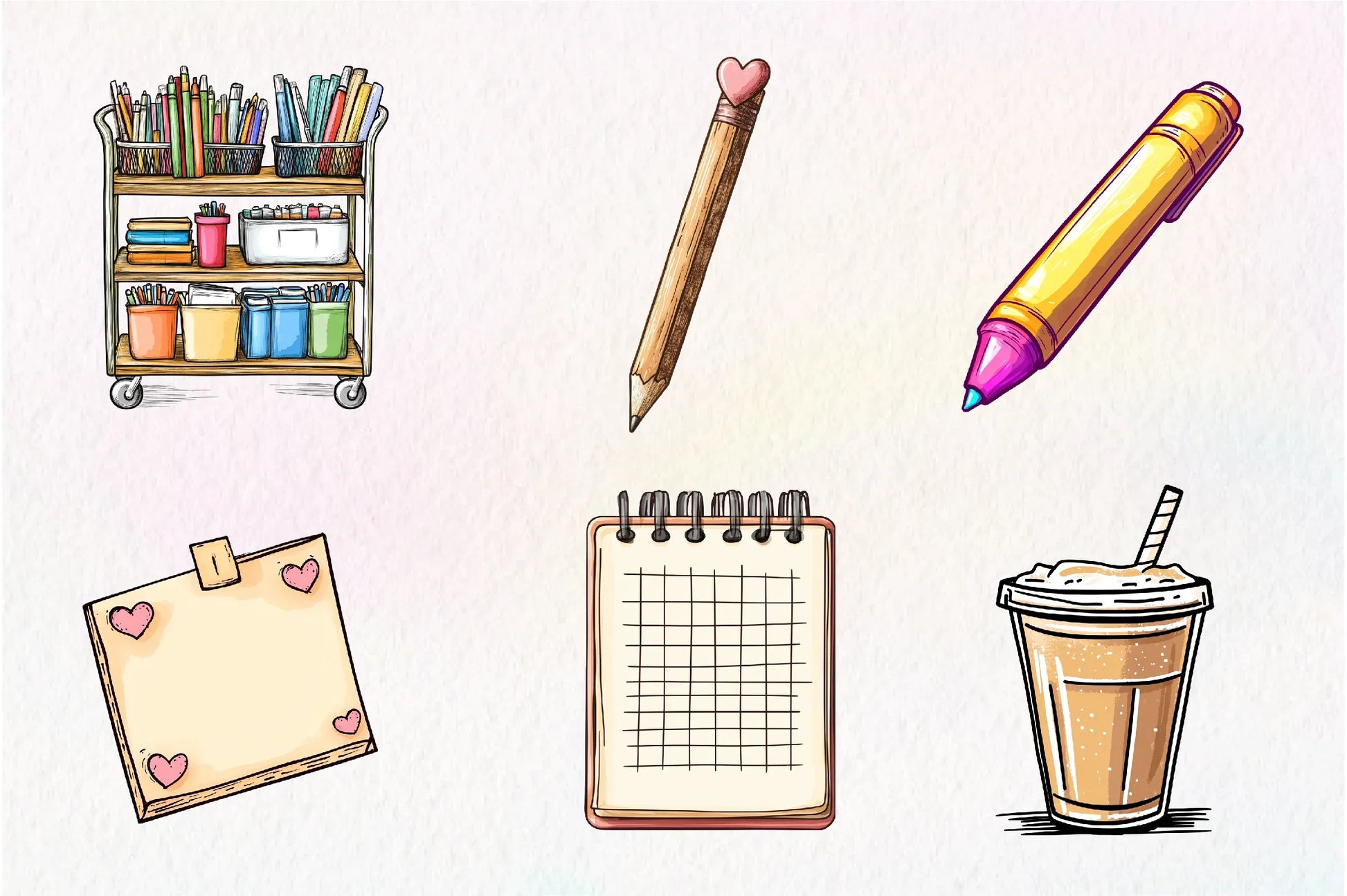 Summer Planner Clipart Bundle - CraftNest - Digital Crafting and Art