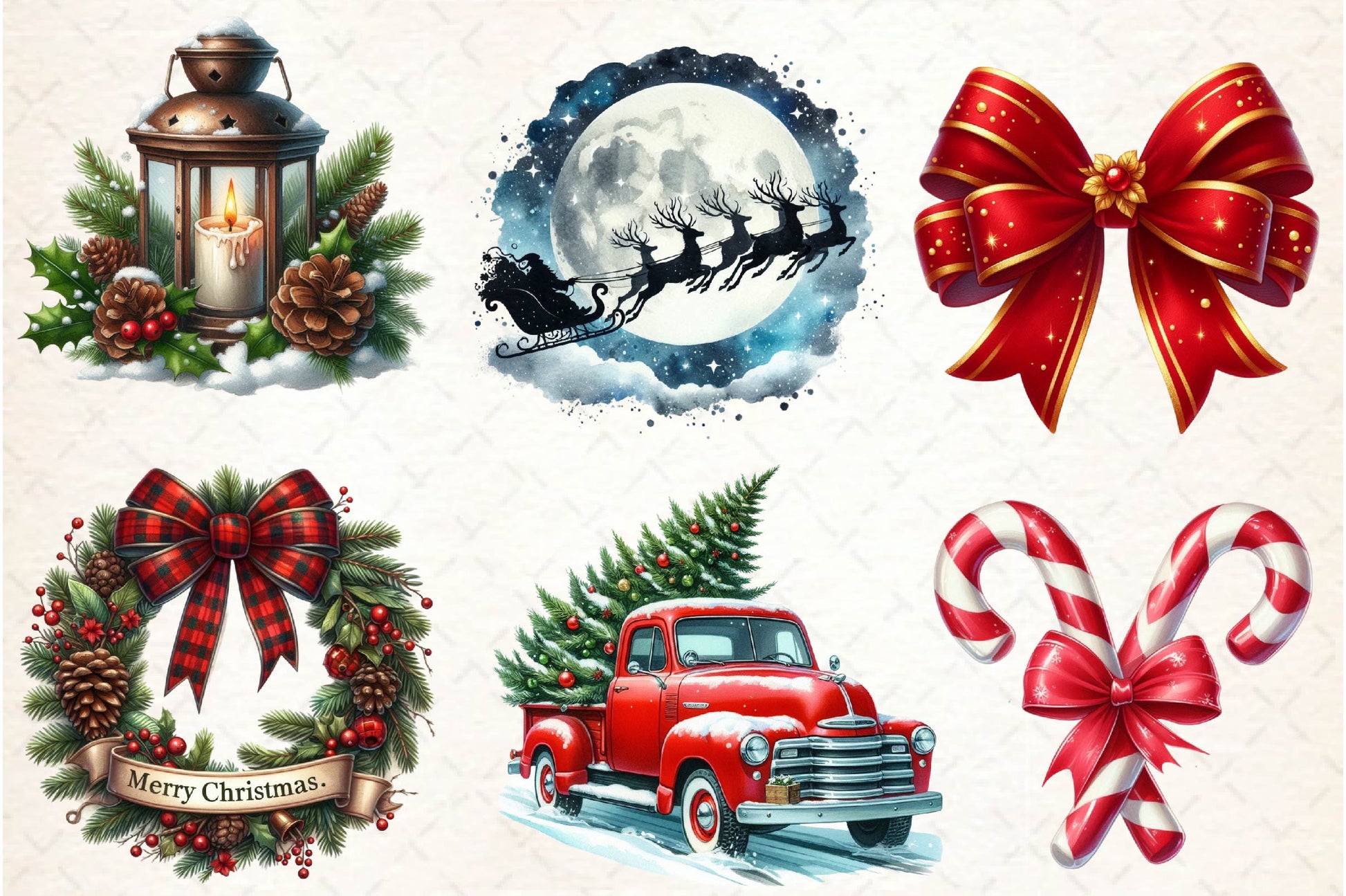 Winter Holiday Clipart Bundle - CraftNest - Digital Crafting and Art