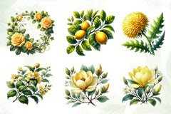 Blossom Spring Clipart Bundle 1 - CraftNest - Digital Crafting and Art