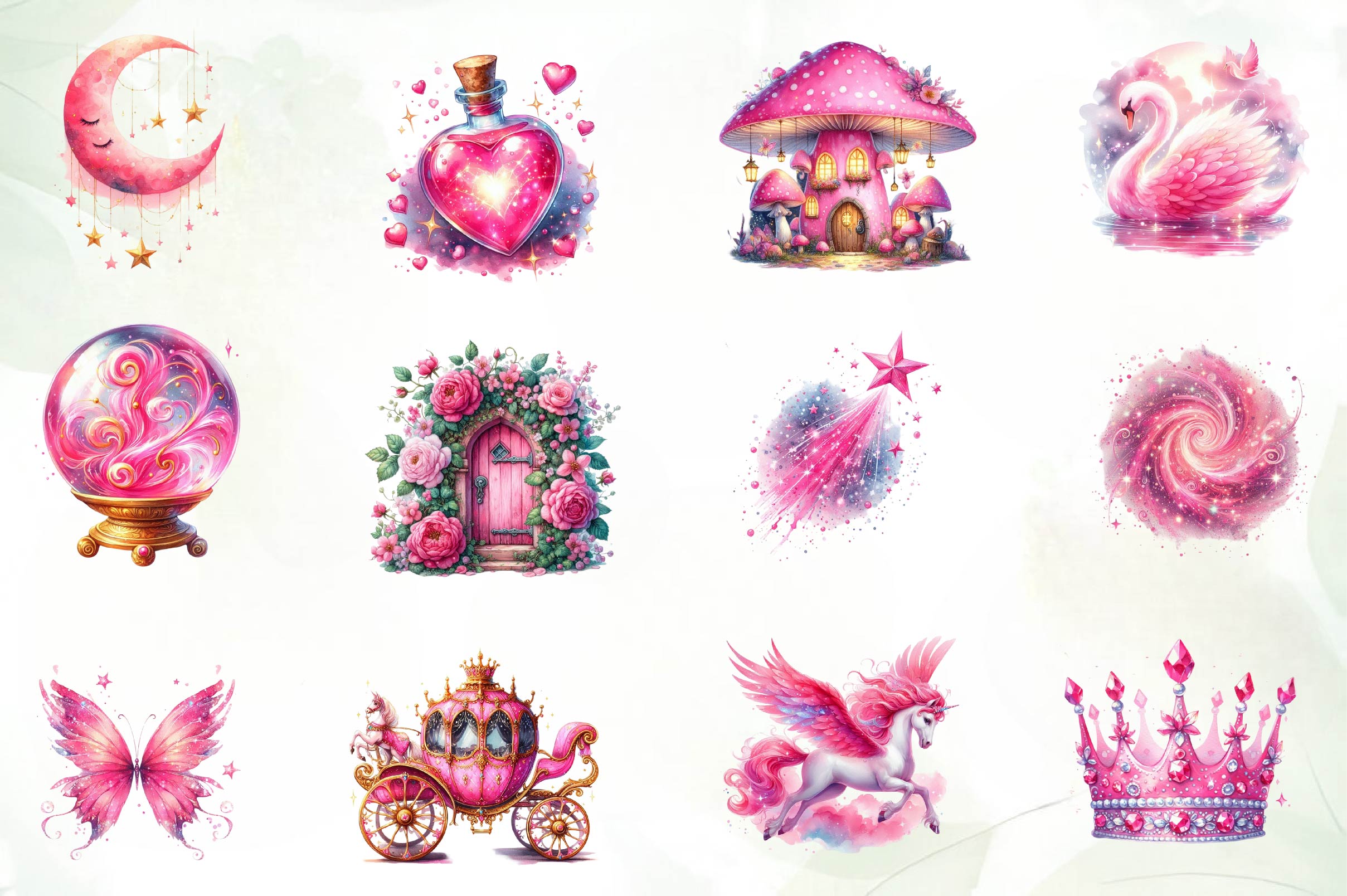 Fairytale Clipart Bundle - CraftNest - Digital Crafting and Art