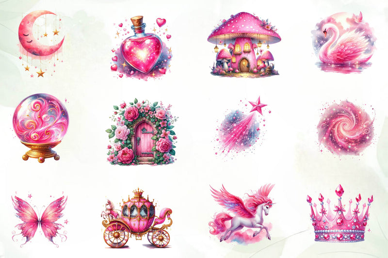 Fairytale Clipart Bundle - CraftNest - Digital Crafting and Art