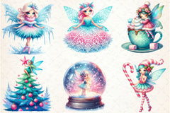 Christmas Winter Fairy Clipart Bundle - CraftNest - Digital Crafting and Art