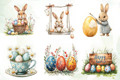 Colorful Easter Clipart Bundle - CraftNest - Digital Crafting and Art