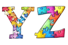 Autism Alphabet Clipart Bundle - CraftNest - Digital Crafting and Art