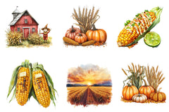 Corn's Clipart Bundle - CraftNest - Digital Crafting and Art
