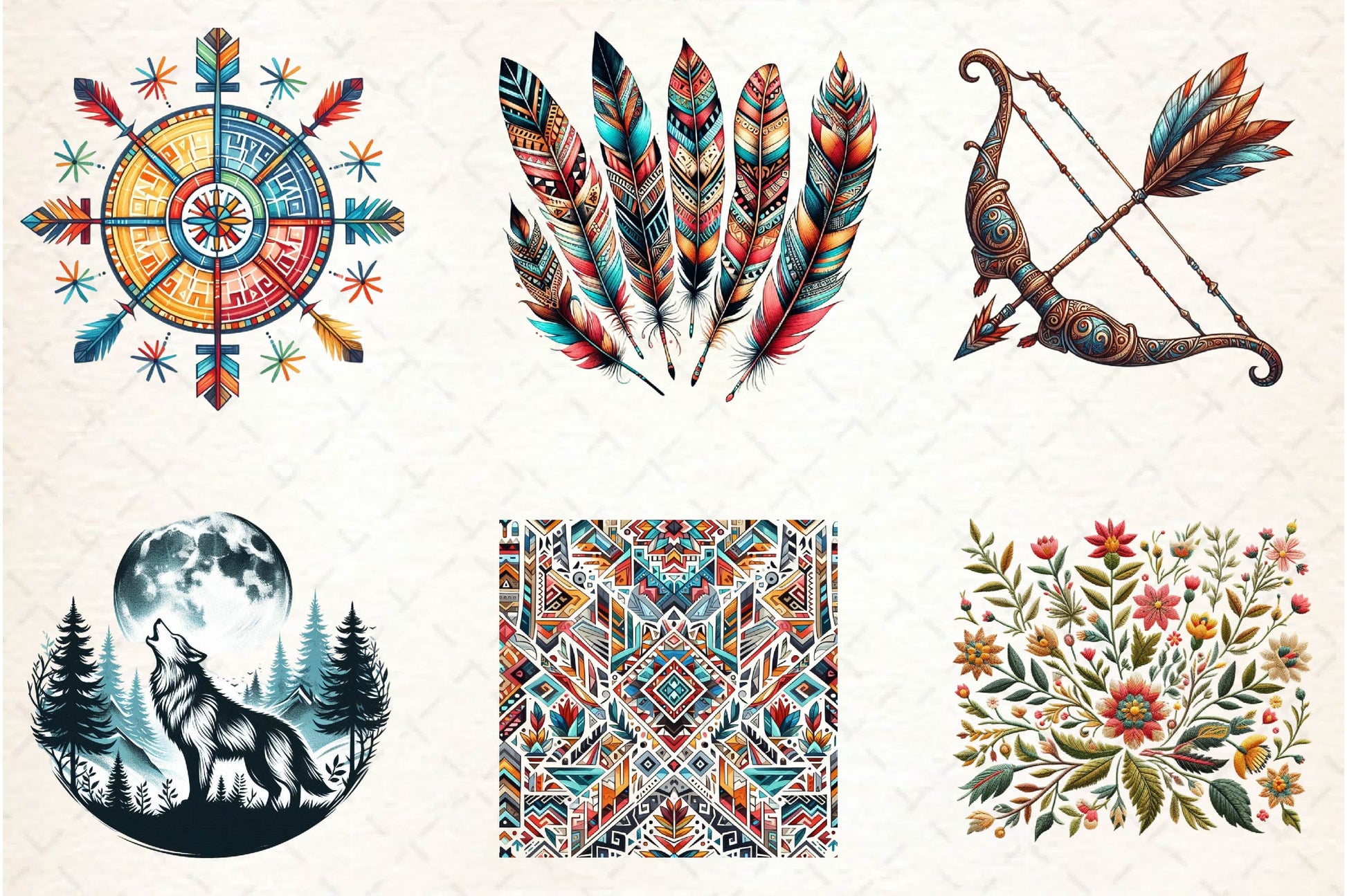 Native American Heritage Clipart Bundle - CraftNest - Digital Crafting and Art