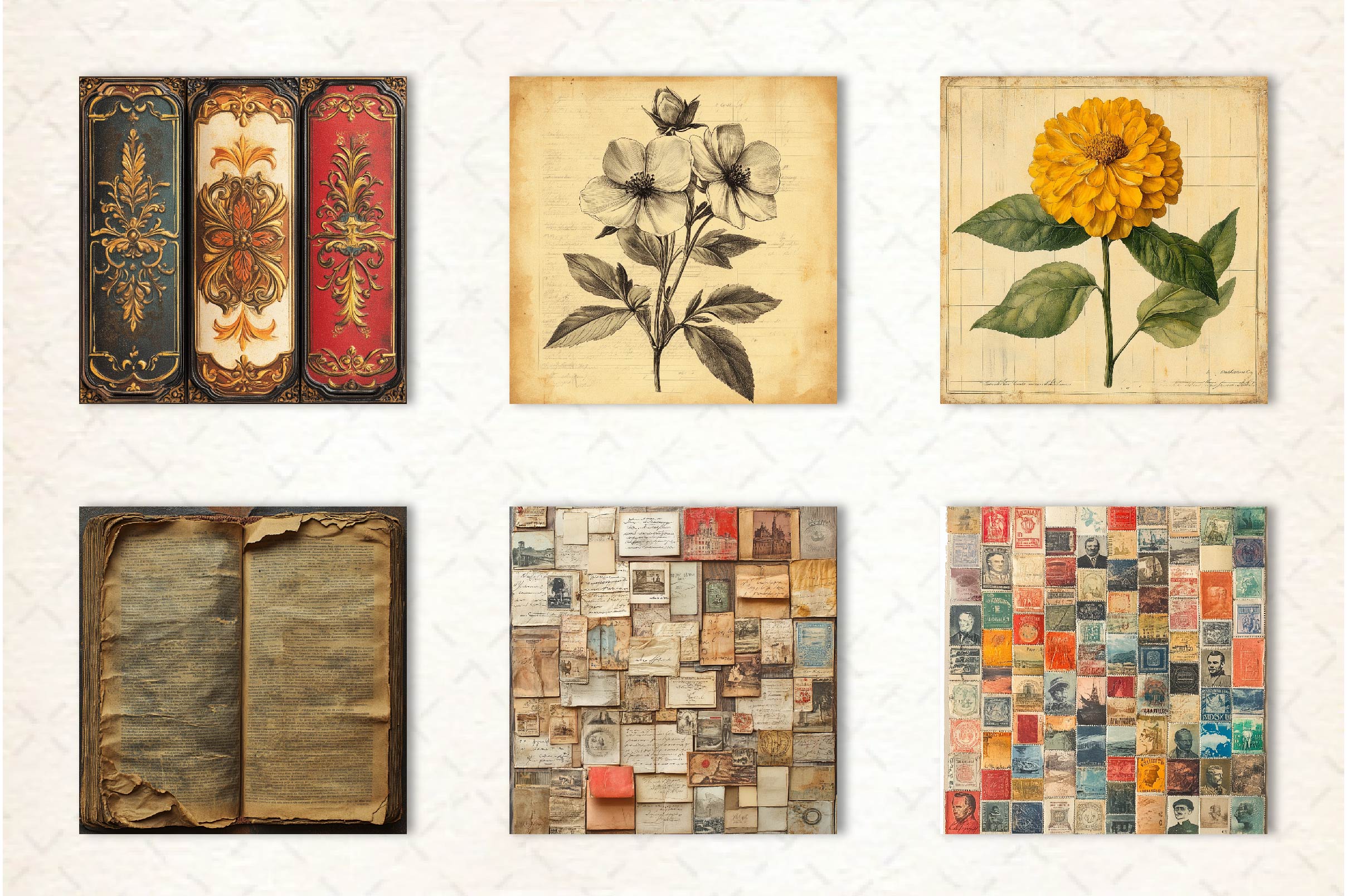 Vintage Ephemera Junk Journals - CraftNest - Digital Crafting and Art