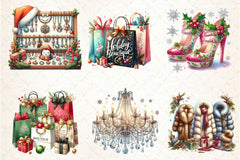 Fancy Holiday Boutique Clipart Bundle - CraftNest - Digital Crafting and Art