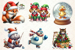 Christmas Christmas Black Girl Clipart Bundle 2 - CraftNest - Digital Crafting and Art