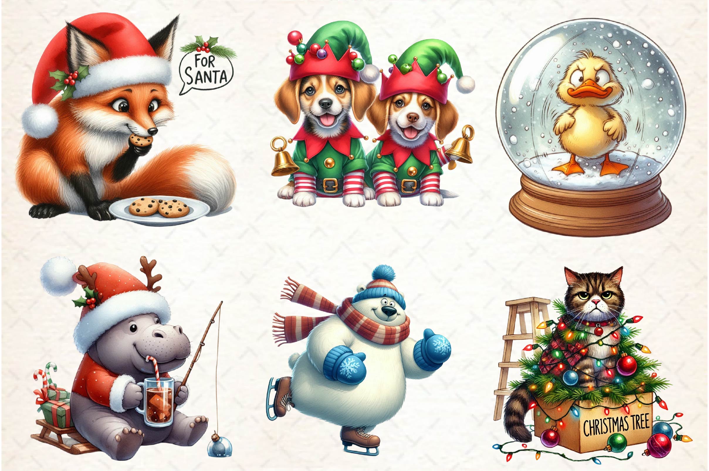 Christmas Christmas Black Girl Clipart Bundle 2 - CraftNest - Digital Crafting and Art