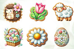 Spring Biscuits Clipart Bundle - CraftNest - Digital Crafting and Art