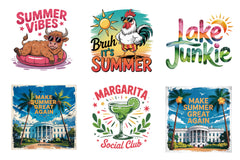 Funny Summer Quotes Clipart Bundle - CraftNest - Digital Crafting and Art