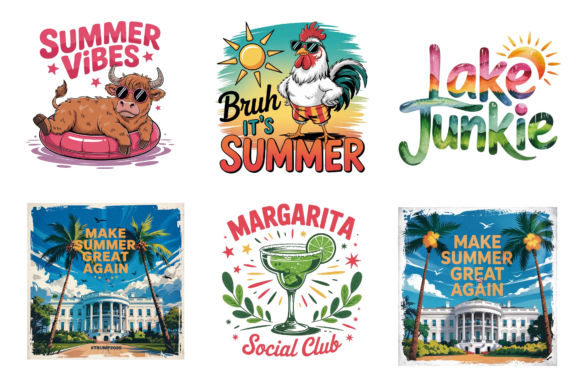 Funny Summer Quotes Clipart Bundle - CraftNest - Digital Crafting and Art