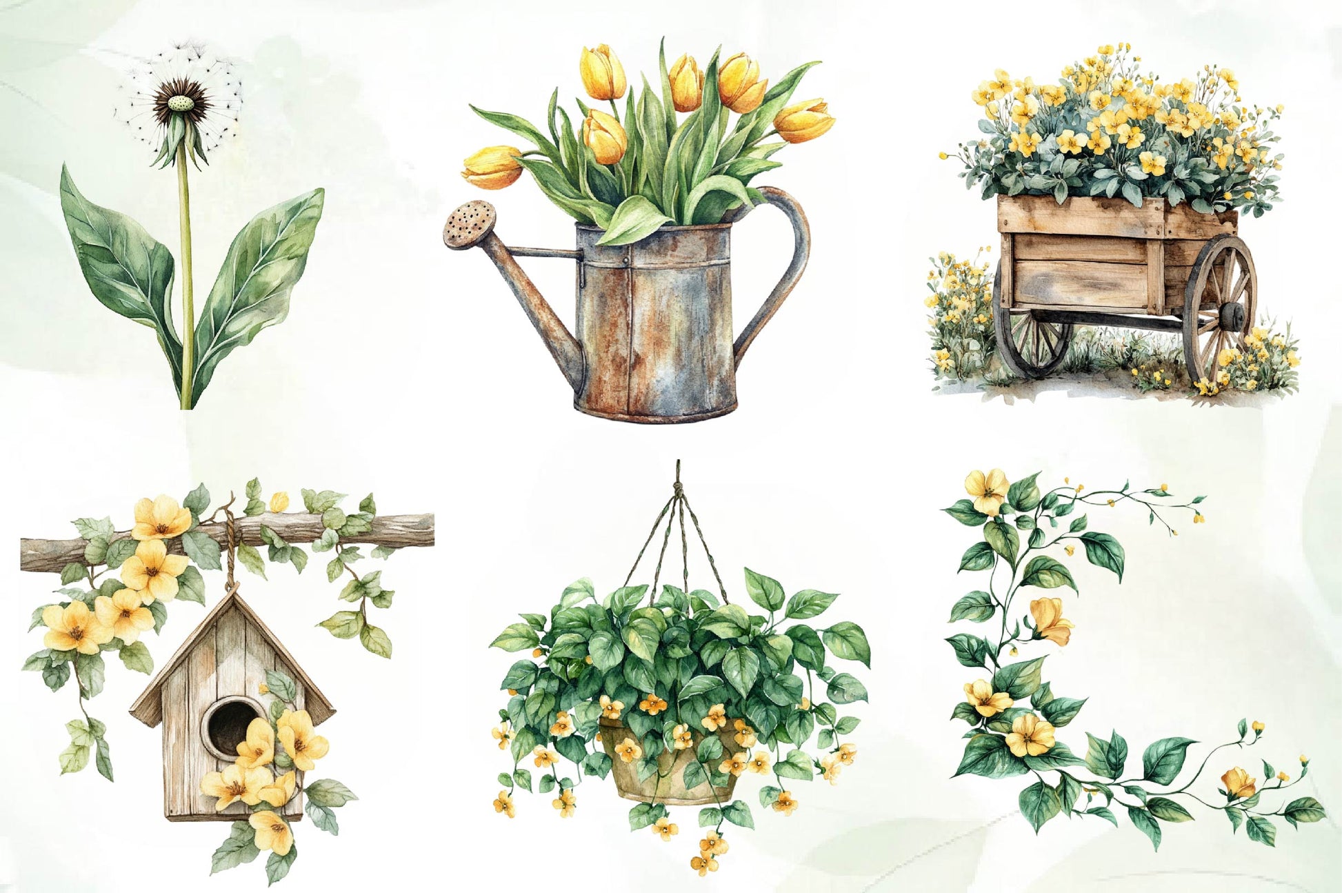 Blossom Spring Clipart Bundle - CraftNest - Digital Crafting and Art