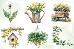 Blossom Spring Clipart Bundle - CraftNest - Digital Crafting and Art