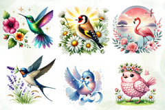 Bird Clipart Bundle - CraftNest - Digital Crafting and Art