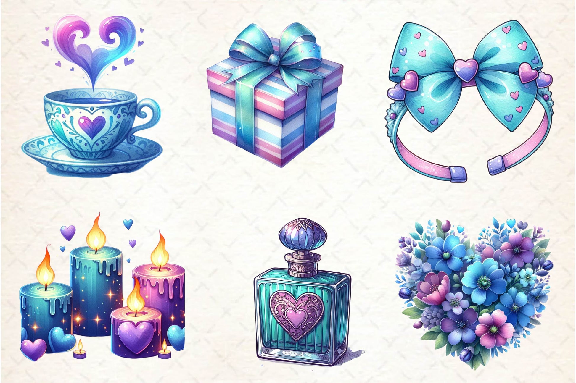 Coquette Valentines Day Clipart Bundle - CraftNest - Digital Crafting and Art