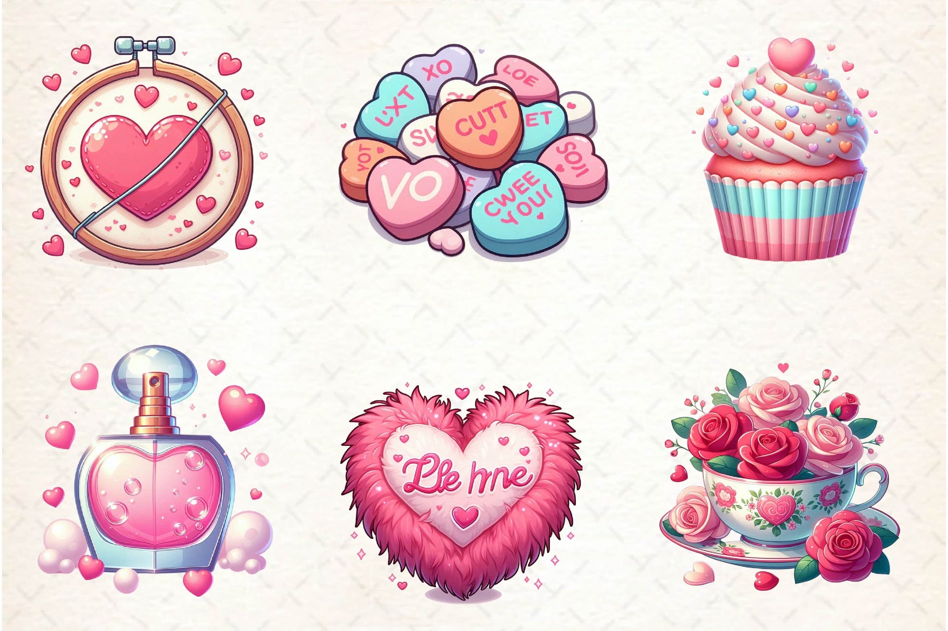 Coquette Valentine Clipart Bundle - CraftNest - Digital Crafting and Art