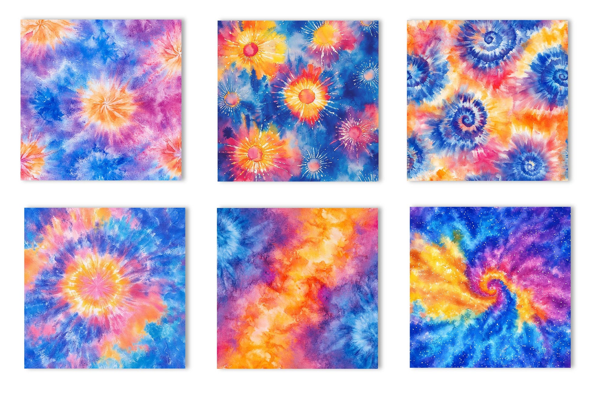 Tie Dye Pattern Clipart Bundle - CraftNest - Digital Crafting and Art