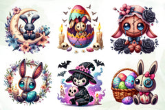 Easter Gothic Voodoo Doll Clipart Bundle - CraftNest - Digital Crafting and Art
