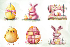 Easter Sewing Clipart Bundle - CraftNest - Digital Crafting and Art