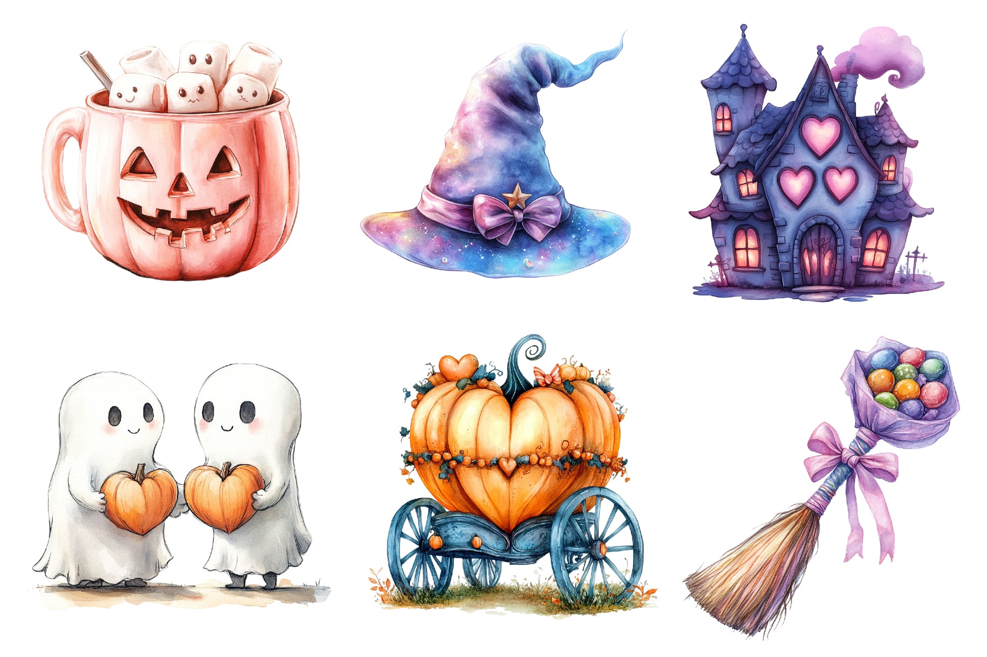 Coquette Halloween Clipart Bundle - CraftNest - Digital Crafting and Art
