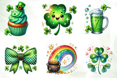 St Patricks Day Clipart Bundle 4 - CraftNest - Digital Crafting and Art