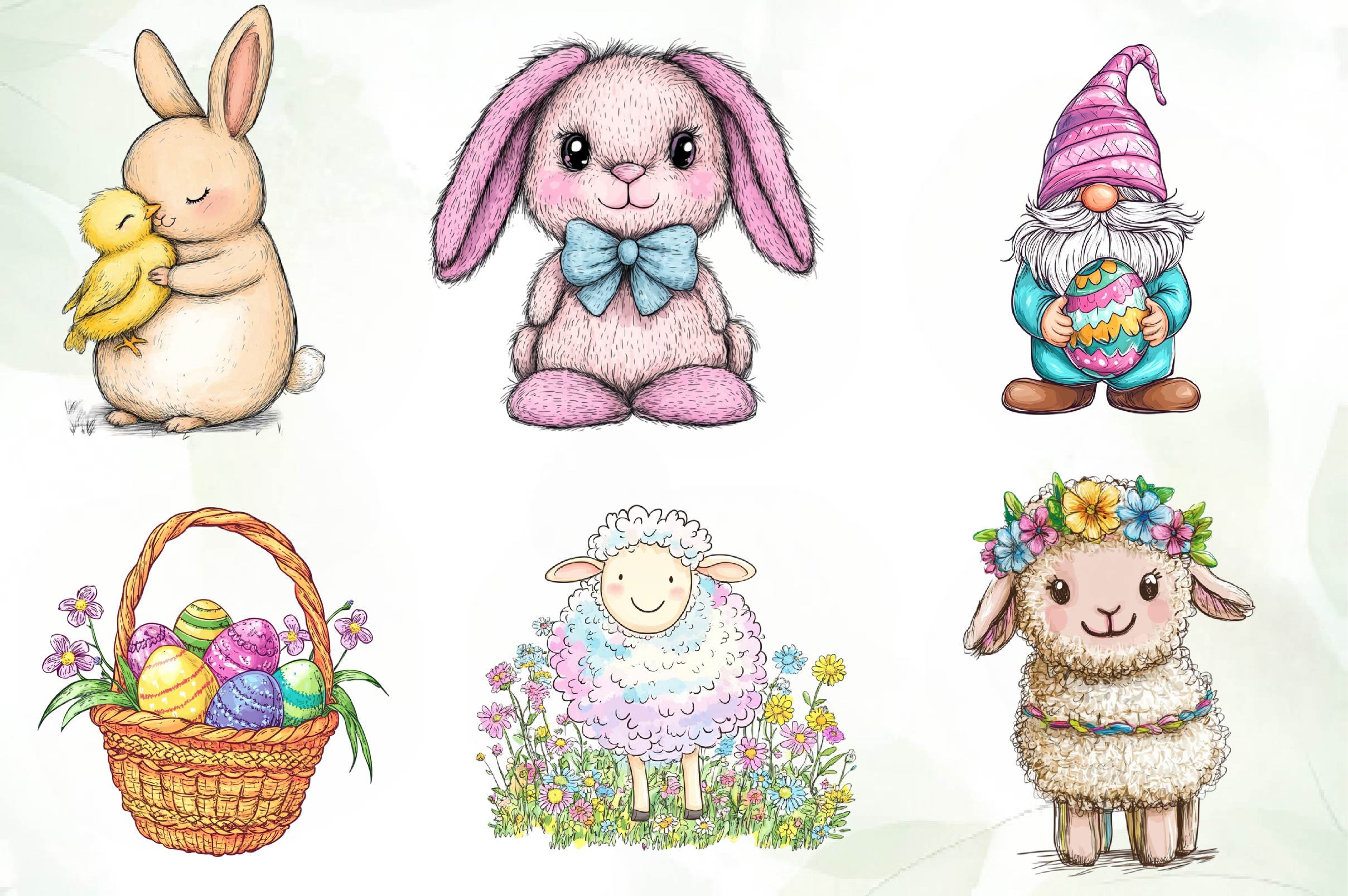 Crochet Easter Clipart Bundle - CraftNest - Digital Crafting and Art