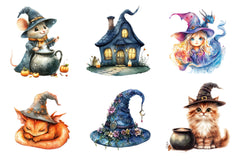 Enchanted Little Wizards Clipart Bundle - CraftNest - Digital Crafting and Art