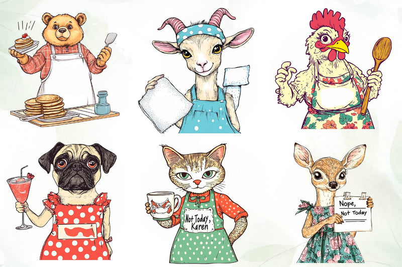 Sarcastic Animals Clipart Bundle - CraftNest - Digital Crafting and Art