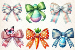 Easter Bow Clipart Bundle 1 - CraftNest - Digital Crafting and Art