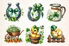 St Patrick's Day Farm Clipart Bundle 2 - CraftNest - Digital Crafting and Art