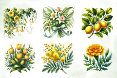 Blossom Spring Clipart Bundle 1 - CraftNest - Digital Crafting and Art