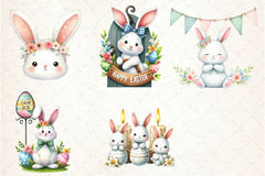 Easter Day Decorations Clipart Bundle - CraftNest - Digital Crafting and Art