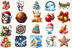 100 Christmas Stickers - CraftNest - Digital Crafting and Art