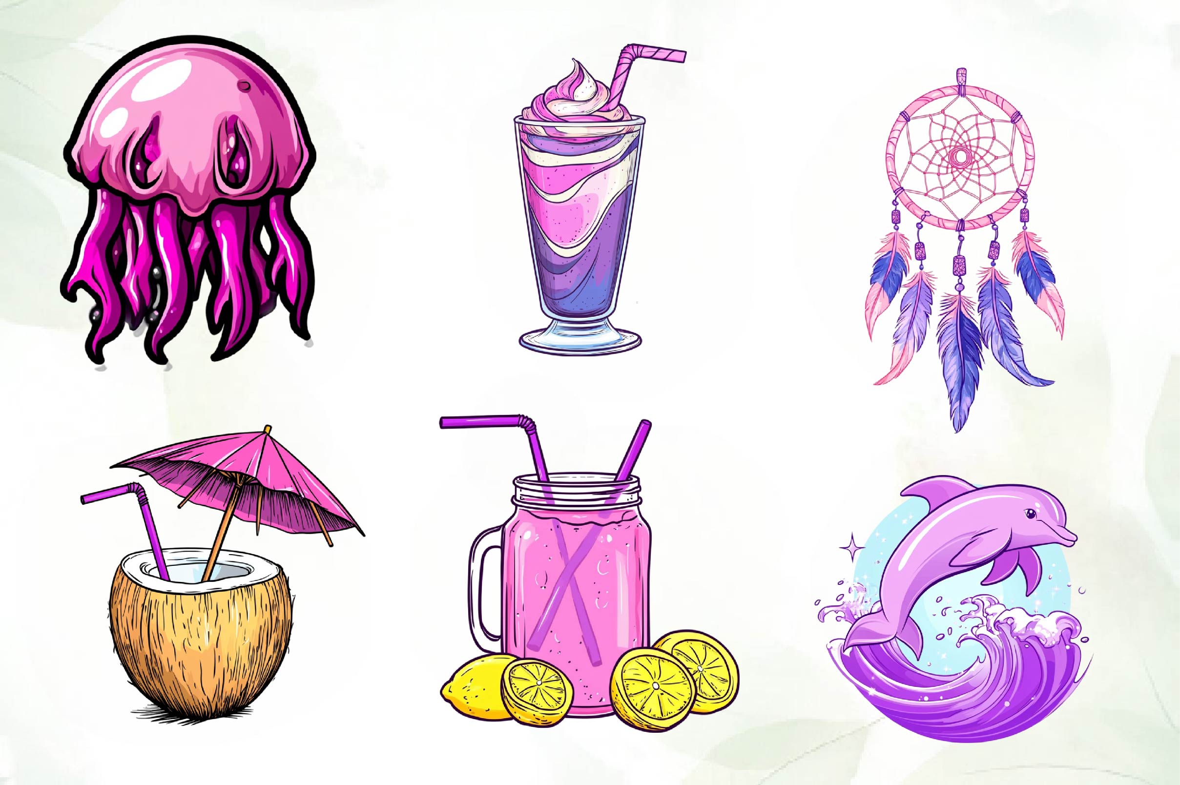 Summer Clipart Bundle 1 - CraftNest - Digital Crafting and Art