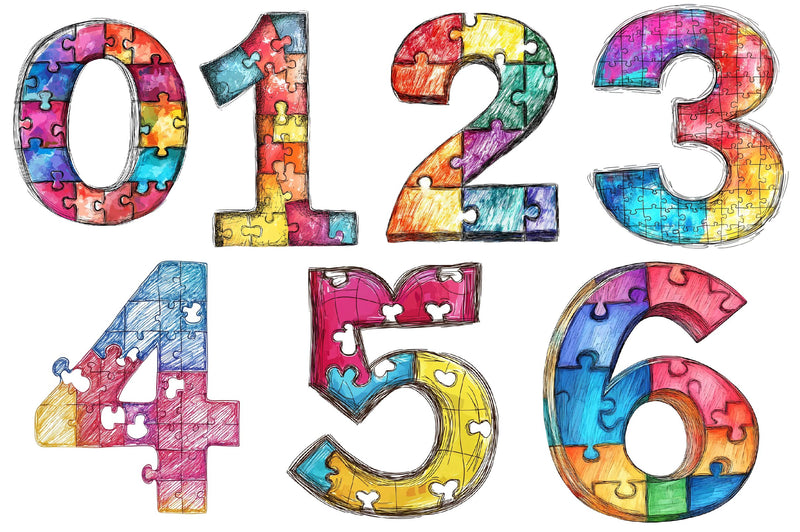 Autism Alphabet Clipart Bundle - CraftNest - Digital Crafting and Art