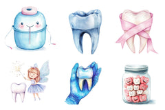 Dentist Tooth Clipart Bundle - CraftNest - Digital Crafting and Art