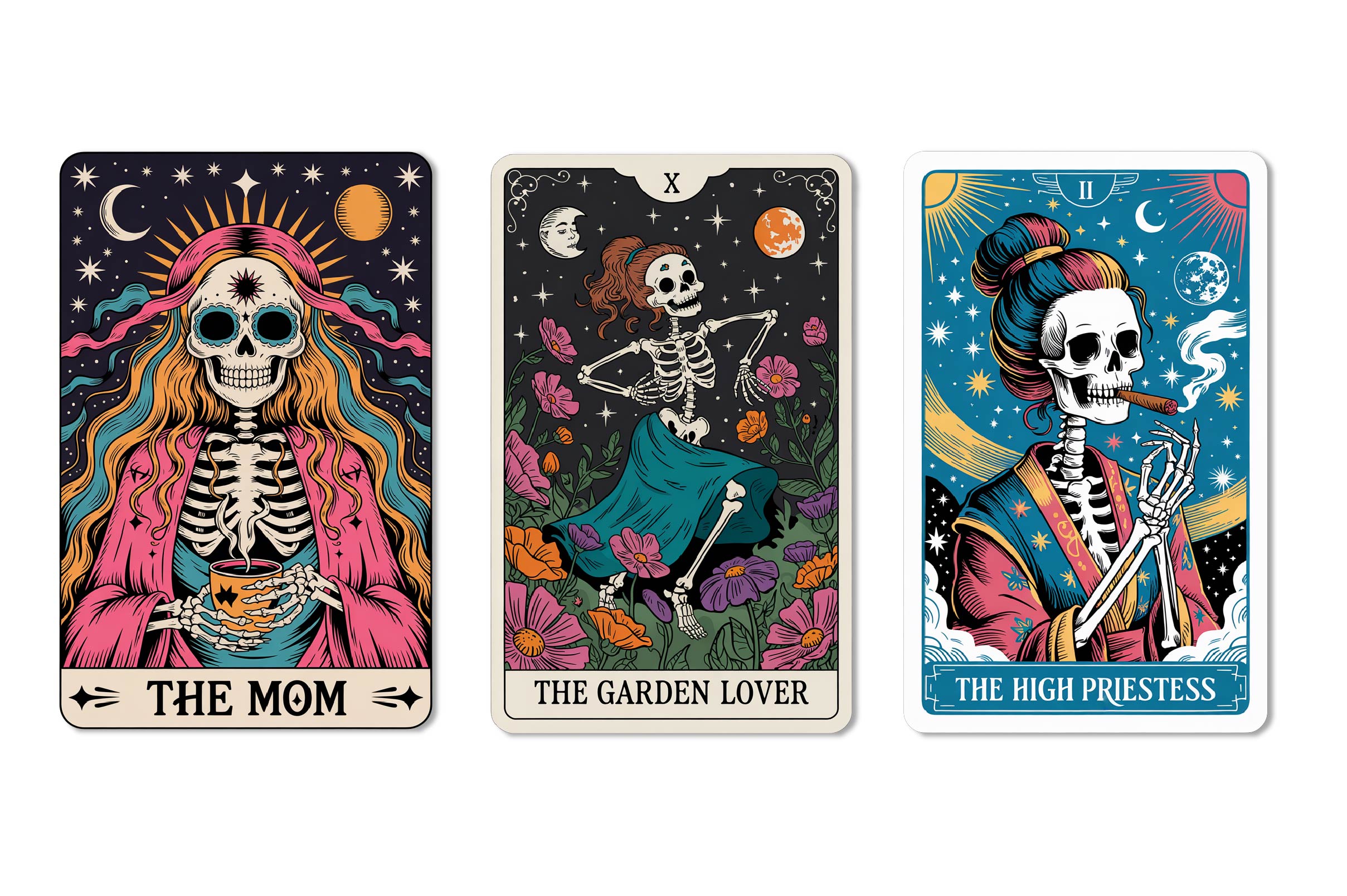 Mother'S Day Tarot Card Clipart Bundle - CraftNest - Digital Crafting and Art