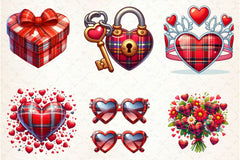 Coquette Valentines Clipart Bundle - CraftNest - Digital Crafting and Art