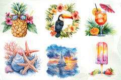 Mega Summer Clipart Bundle - CraftNest - Digital Crafting and Art
