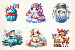 Memorial Day Clipart Bundle - CraftNest - Digital Crafting and Art