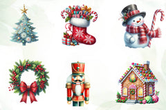 Winter Wonderland Holiday Clipart Bundle - CraftNest - Digital Crafting and Art