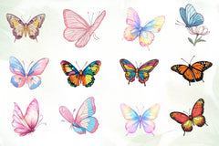 Drawing Butterfly Clipart Bundle - CraftNest - Digital Crafting and Art