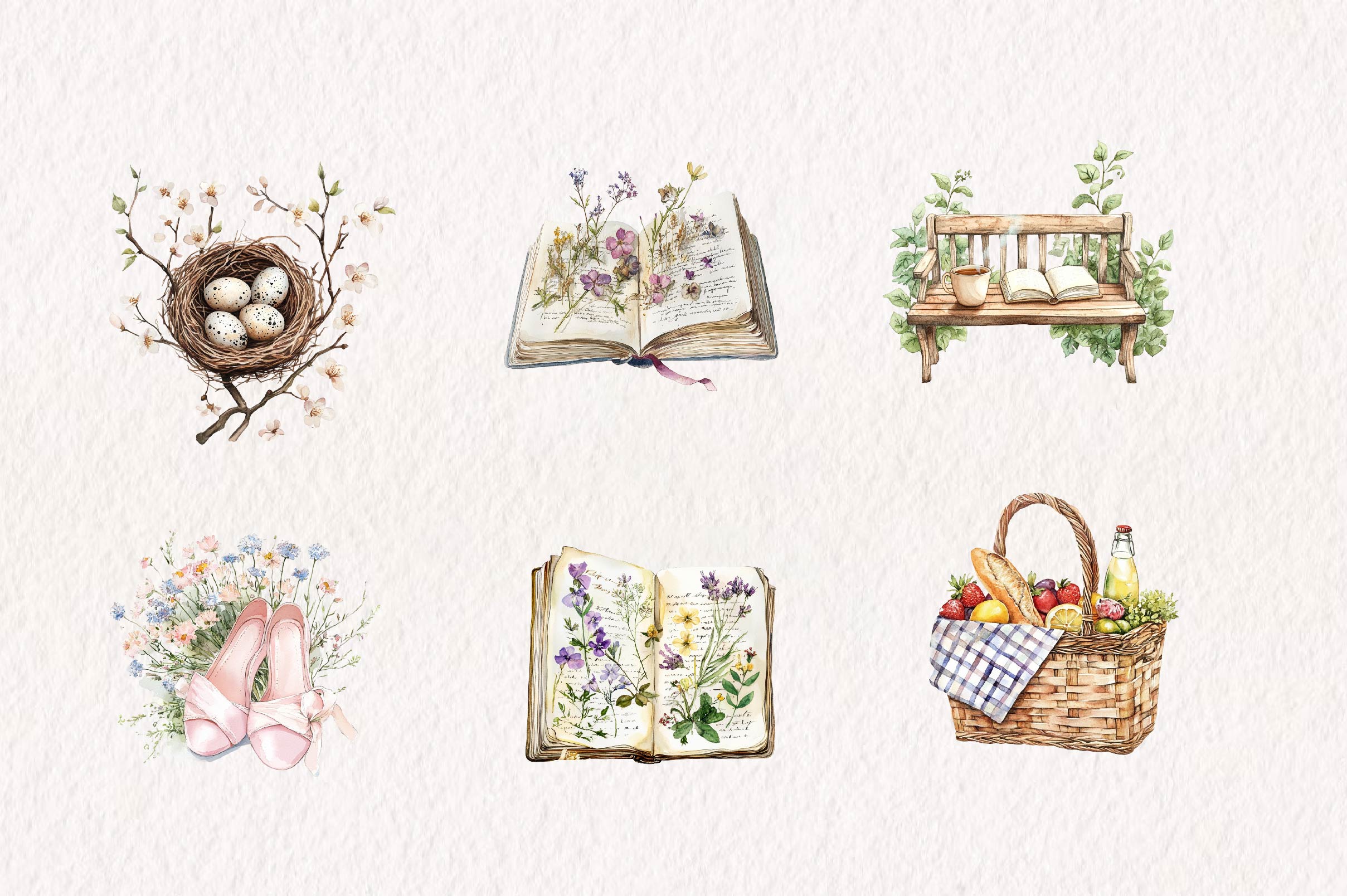 Springtime Activities Clipart Bundle - CraftNest - Digital Crafting and Art