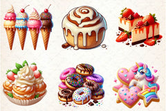 Dessert Clipart Bundle - CraftNest - Digital Crafting and Art