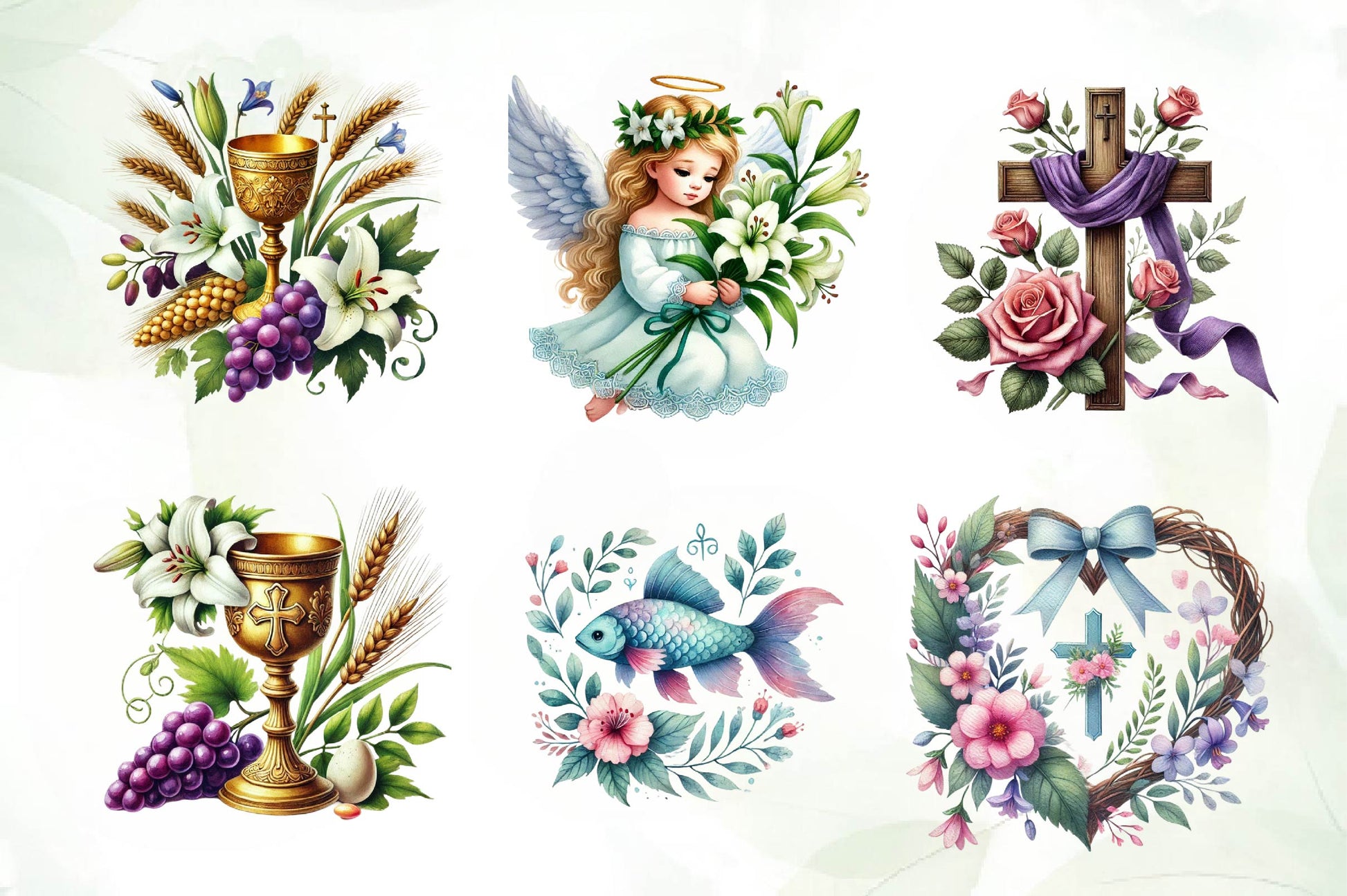 Christian Easter Clipart Bundle - CraftNest - Digital Crafting and Art