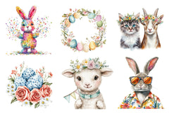 Easter Party Clipart Bundle - CraftNest - Digital Crafting and Art
