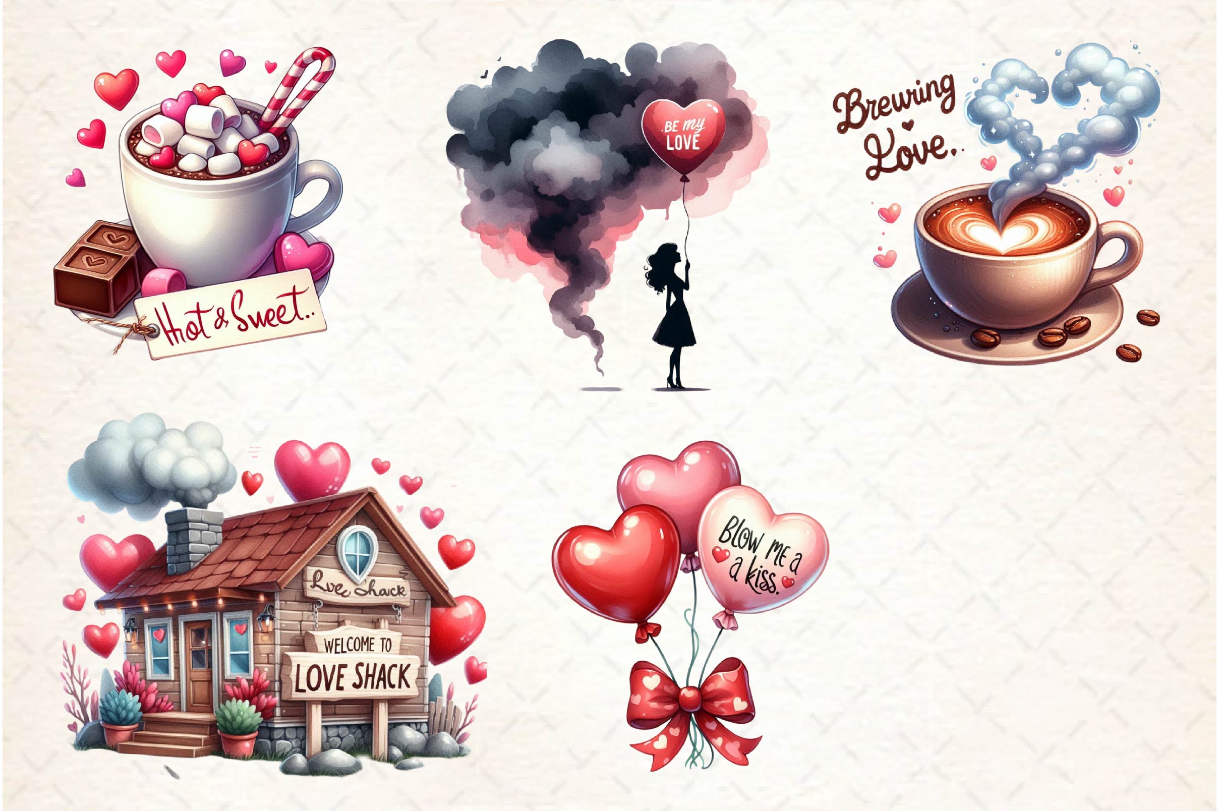 Funny Sexy Valentine Clipart Bundle - CraftNest - Digital Crafting and Art